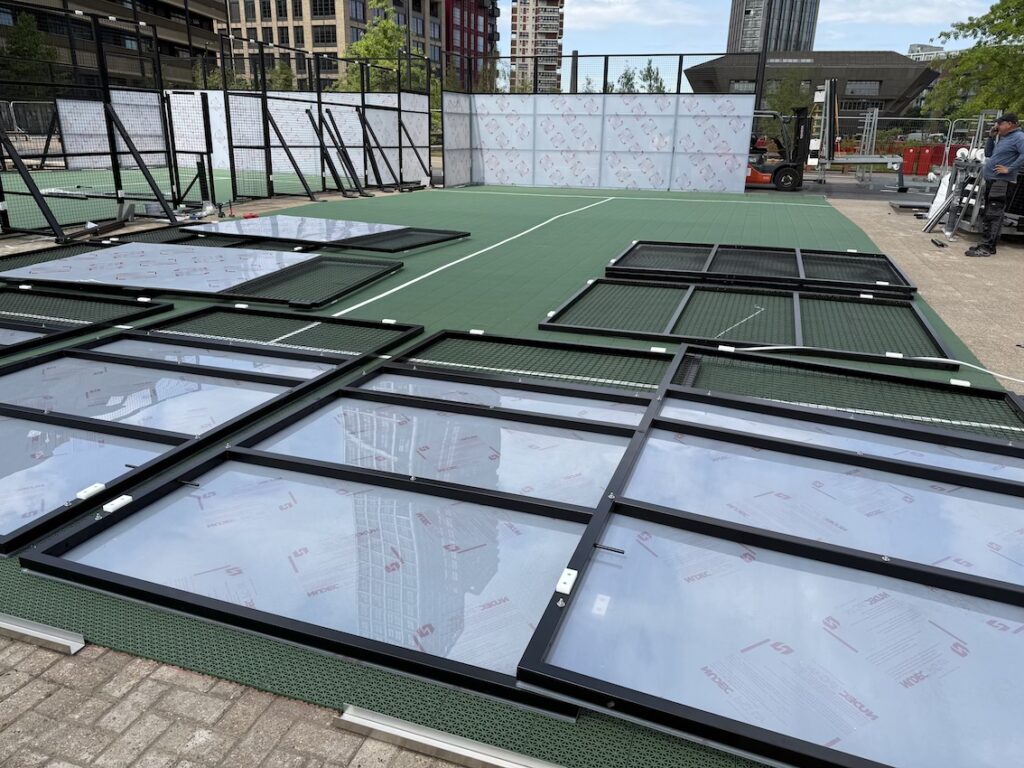 Canada Water padel courts