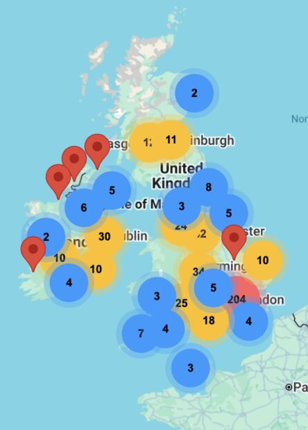 Where to play padel in