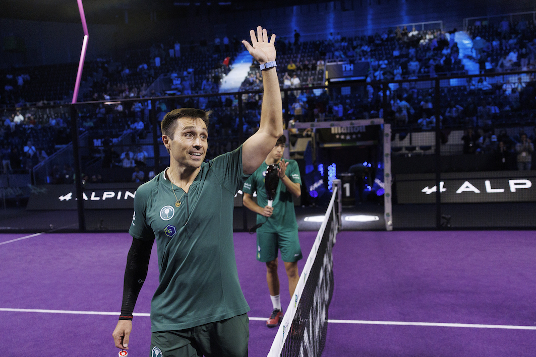 Fernando Belasteguin says farewell to The Hexagon Cup - and to elite padel.