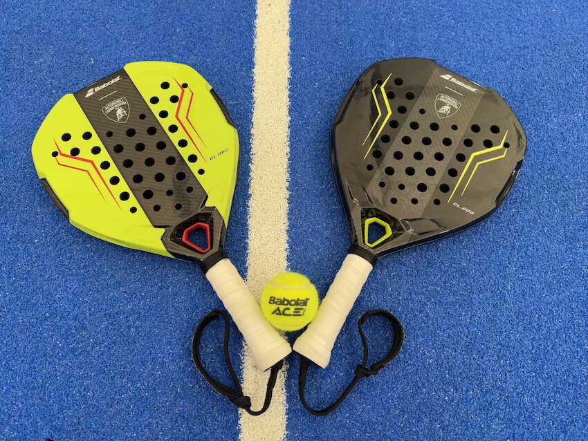 Babolat X Lamborghini BL002 padel racket.