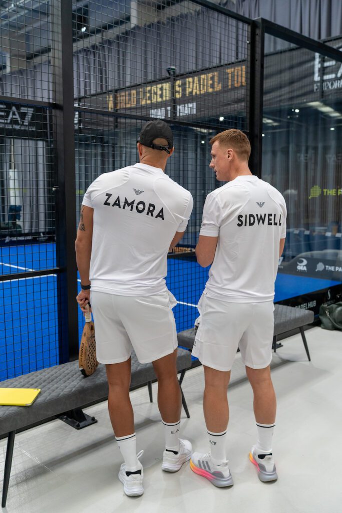 EA7 Armani World Legends Padel Tour London