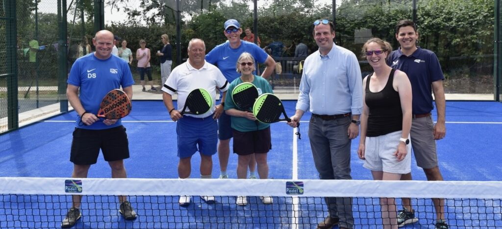New padel courts open in Buckinghamshire