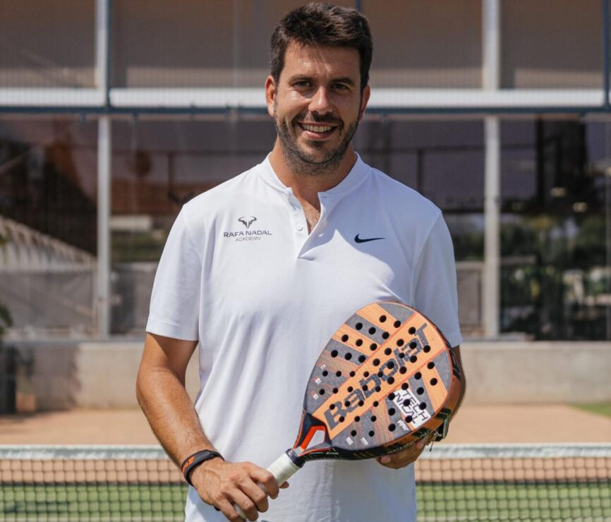 Guillem Vives, Rafa Nadal Academy padel coaching clinics in London