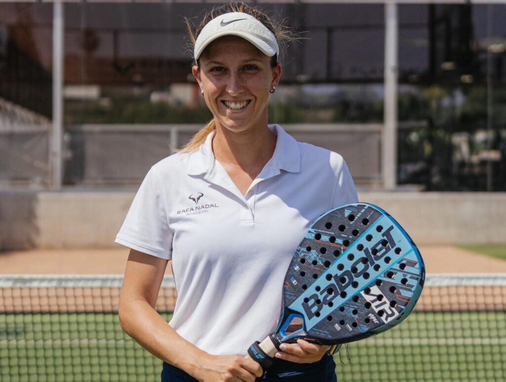 Lorena Rionda, Rafa Nadal Academy padel coaching clinics in Bristol