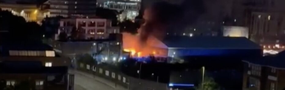 The Padel Yard fire