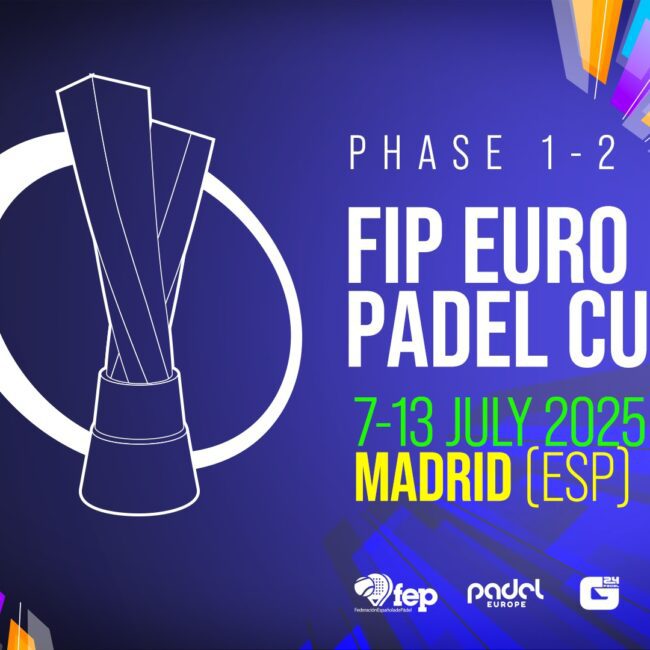 GB competing in FIP Euro Padel Cup