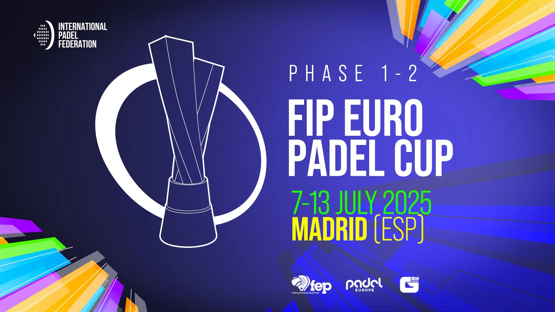 GB competing in FIP Euro Padel Cup