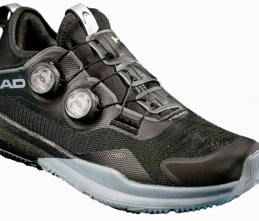 Guide to buying padel shoes, the reassuringly expensive Head Mens Motion Pro Boa Padel Shoe