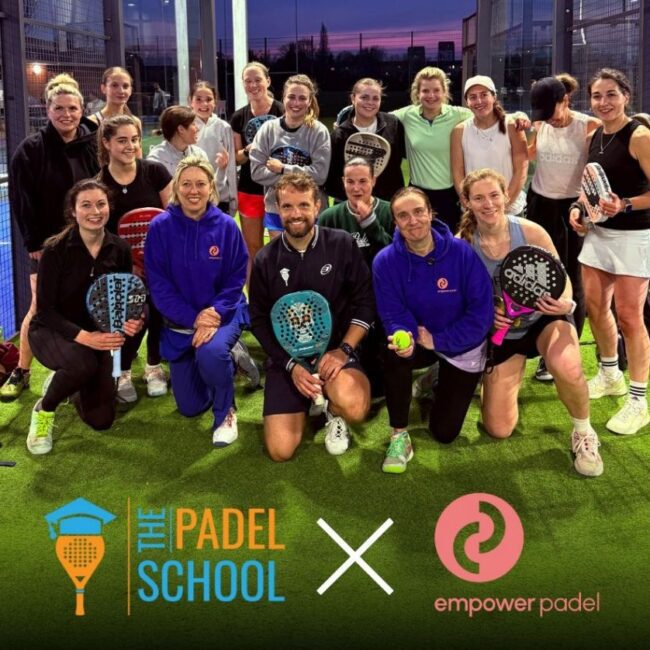 Empower Padel and The Padel School announce education partnership
