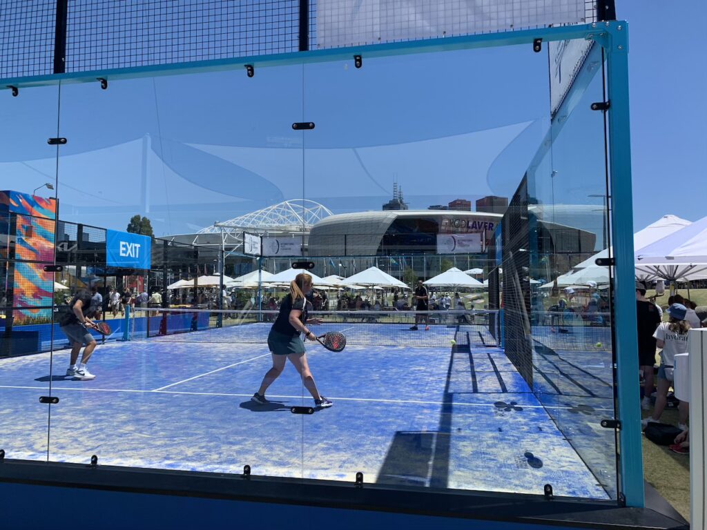 Padel at the Australian Open.