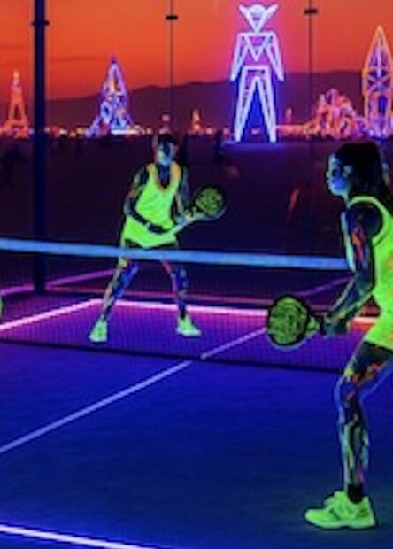 Padel at Burning man image
