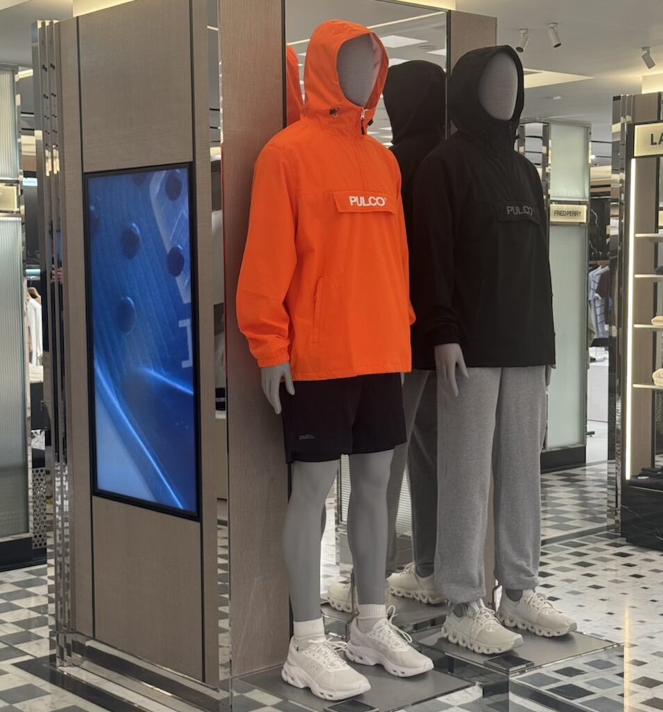 Padel brand Pulco's founder Joe Middleton, establishing the brand, stocked by Harrods