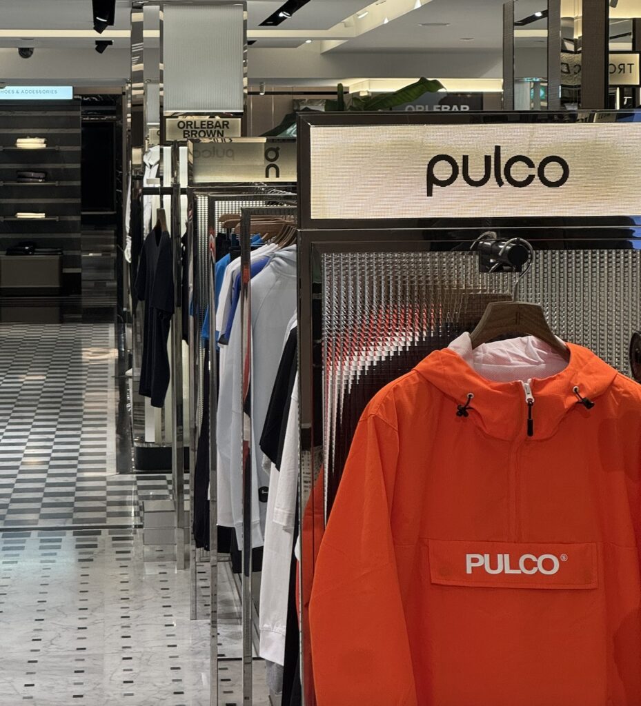Padel brand Pulco's founder Joe Middleton, establishing the brand, stocked by Harrods