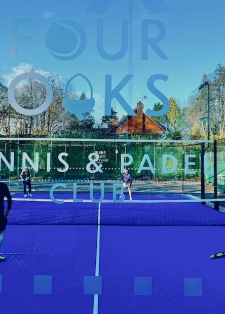 Four Oaks Tennis and Padel Club in Sutton Coldfield.