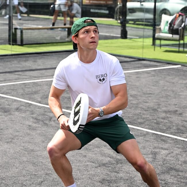 Tom Holland, Bero Padel Classic, Padel Social Club, London.