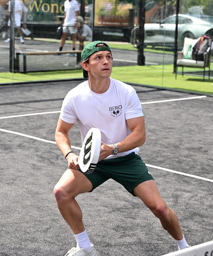 Tom Holland, Bero Padel Classic, Padel Social Club, London.