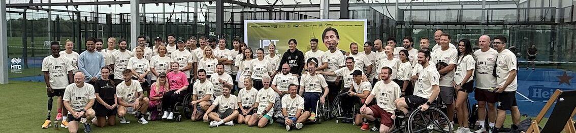 Athletes at the Inclusive Padel Tour, Padel Maidenhead